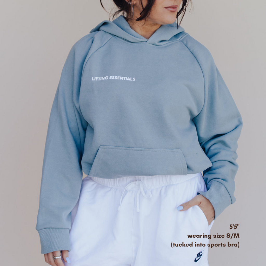 soft serve muscle mommy barbell hoodie