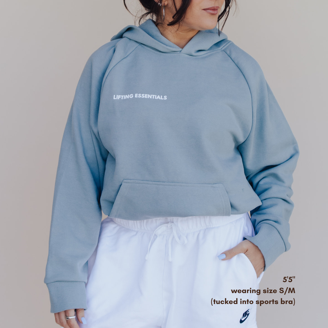 soft serve muscle mommy barbell hoodie