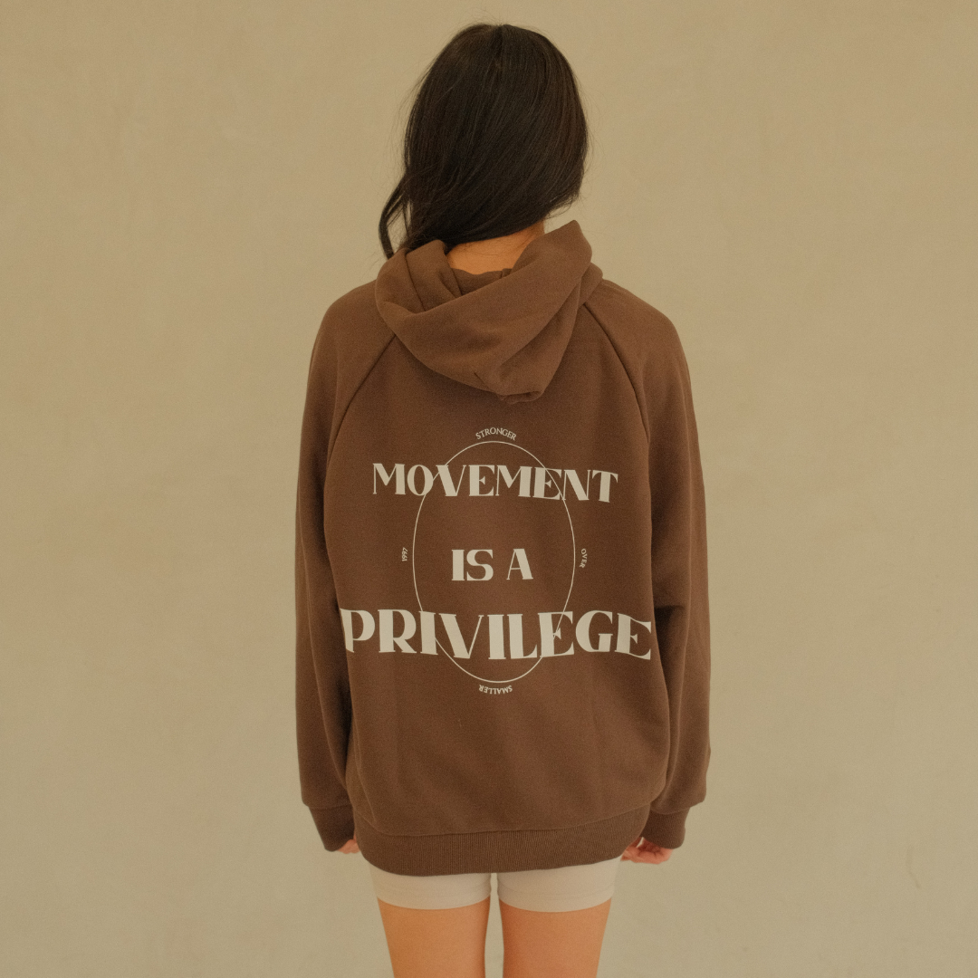 stronger over smaller hoodie