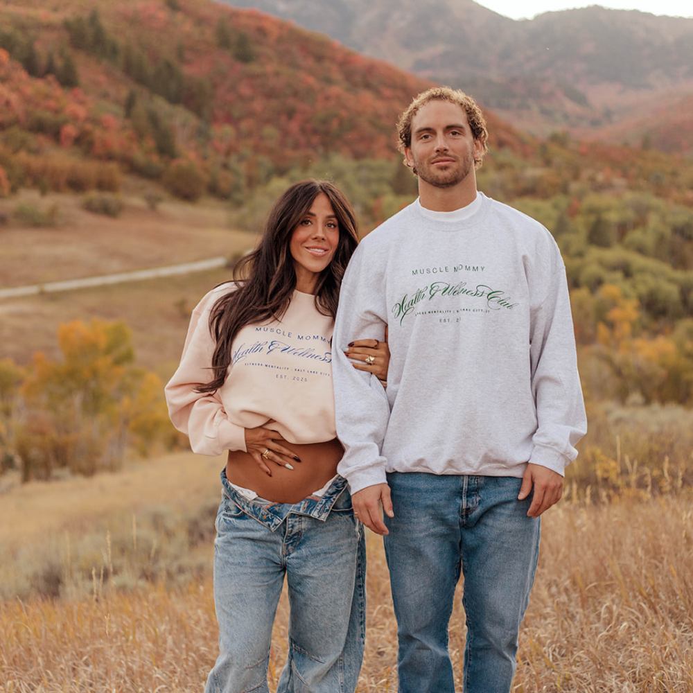 muscle mommy club crewneck