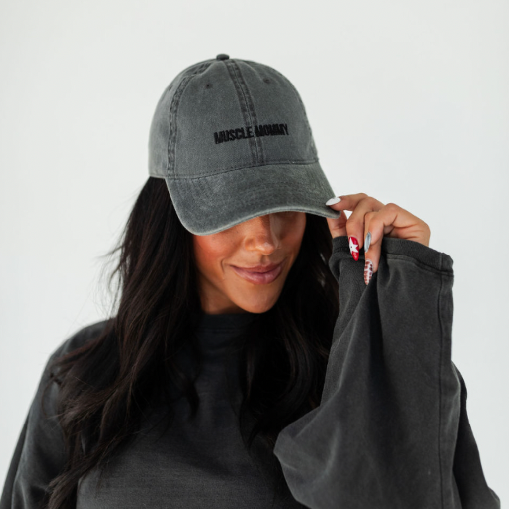 muscle mommy baseball hat