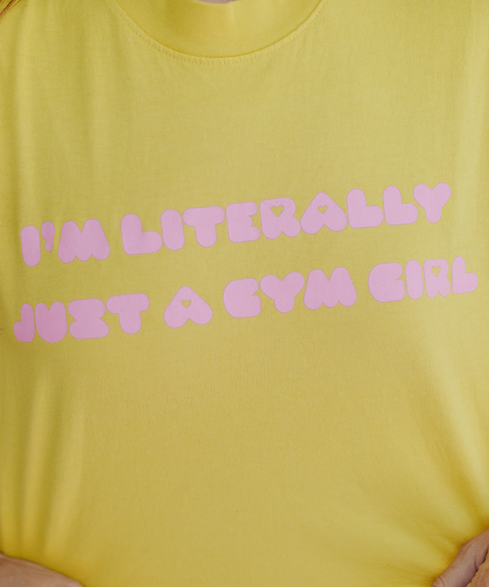 just a gym girl tee