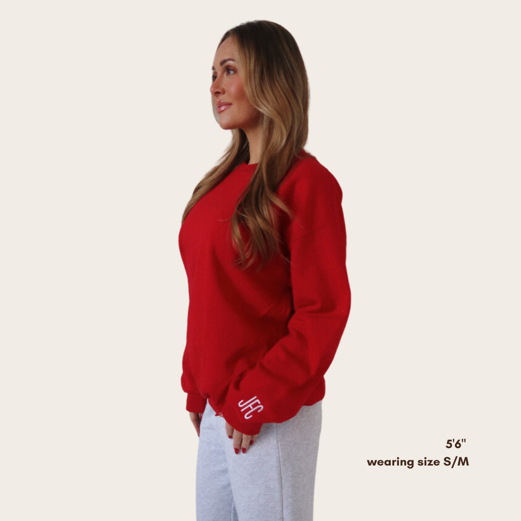 slay muscle mommy crew neck