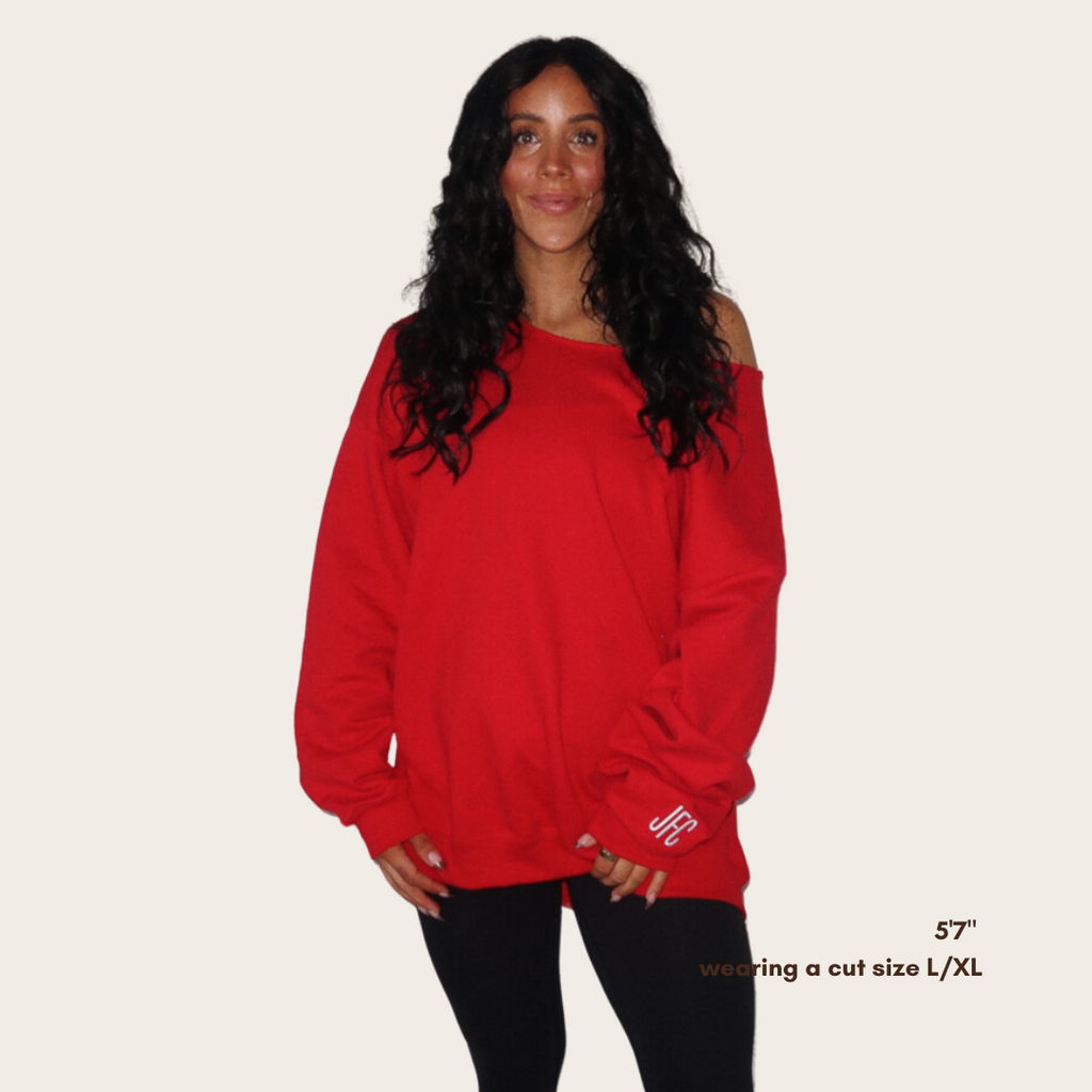slay muscle mommy crew neck