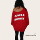 Santa's Red Slay Muscle Mommy Crewneck