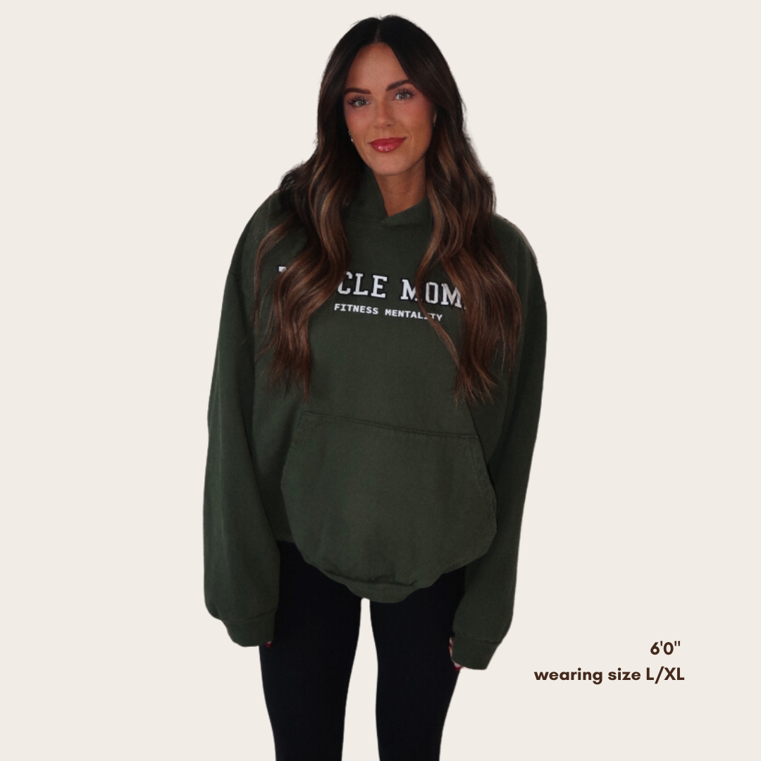 evergreen mommy hoodie