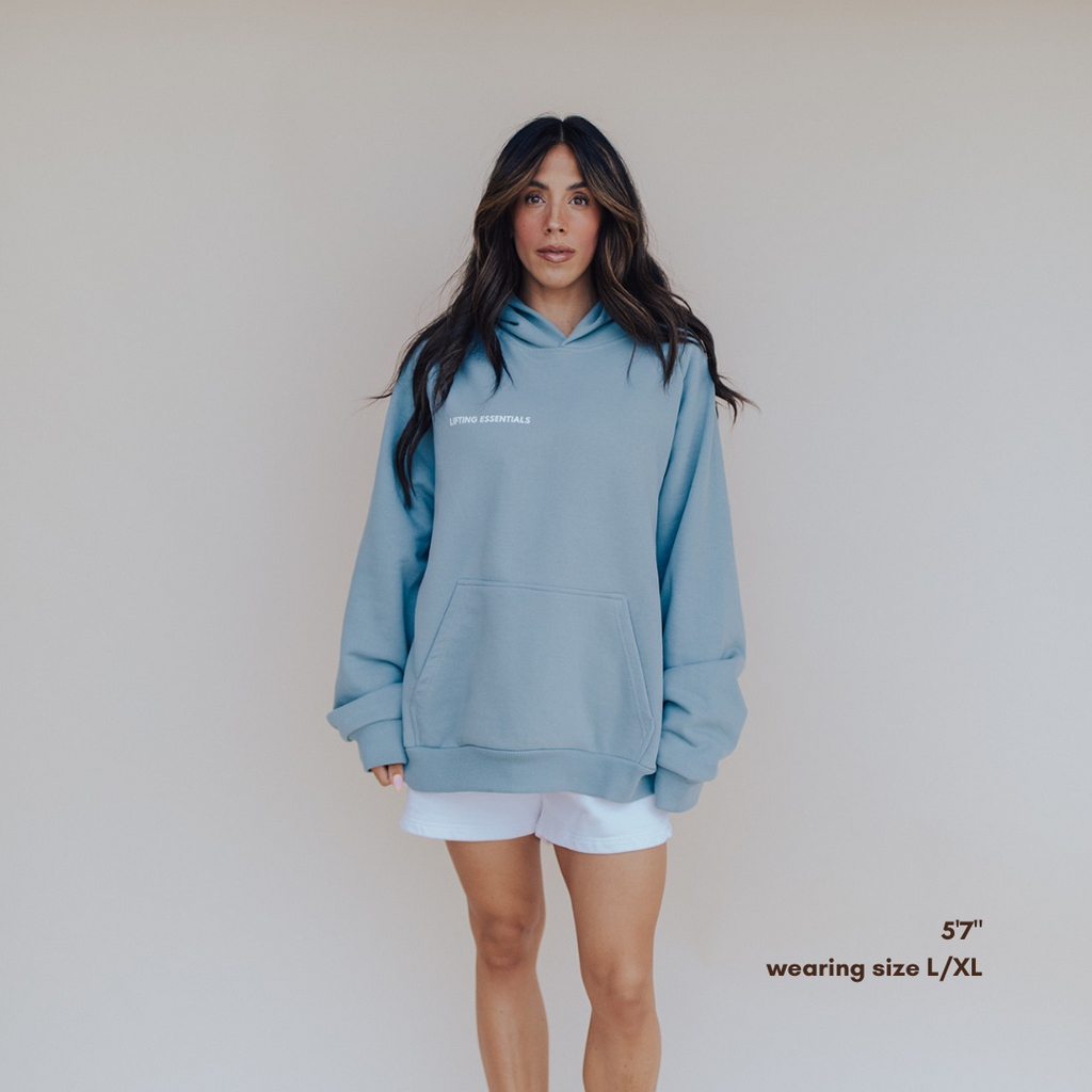 soft serve muscle mommy barbell hoodie