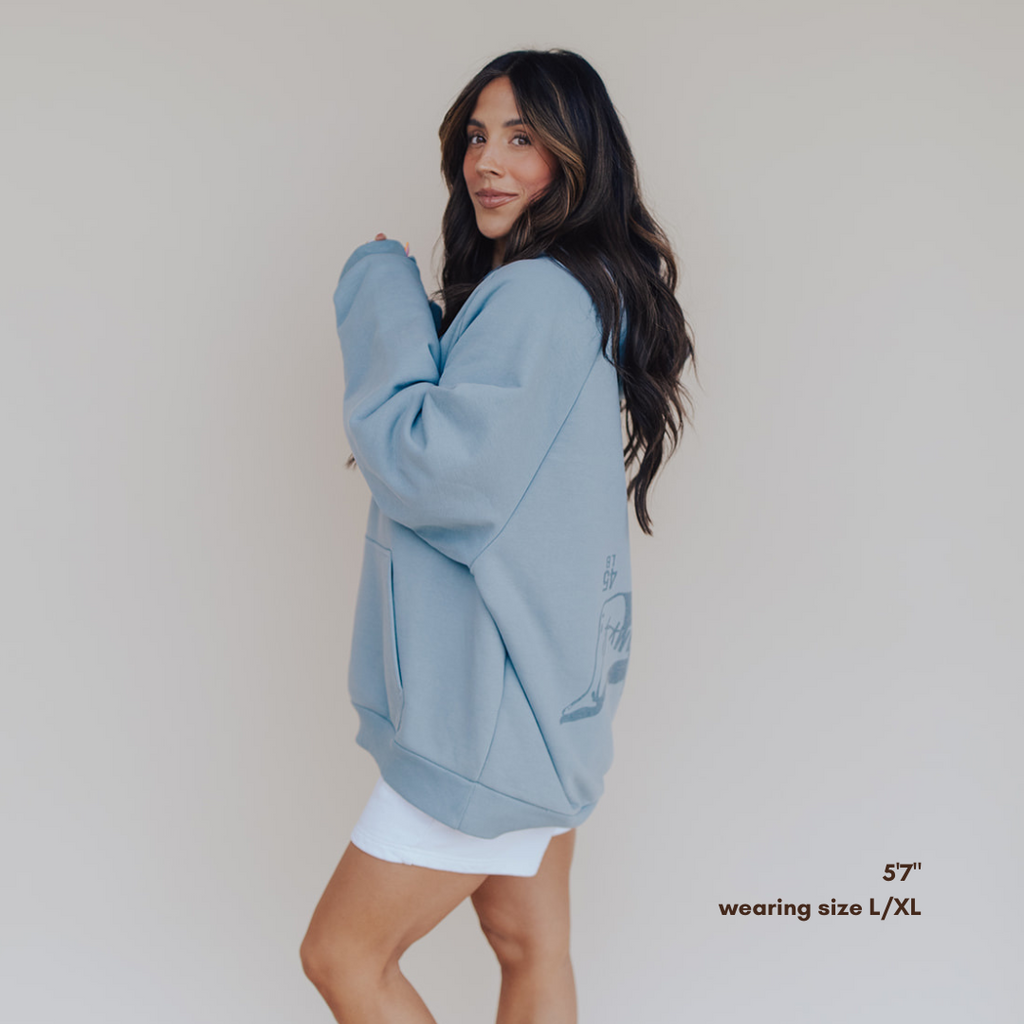 soft serve muscle mommy barbell hoodie